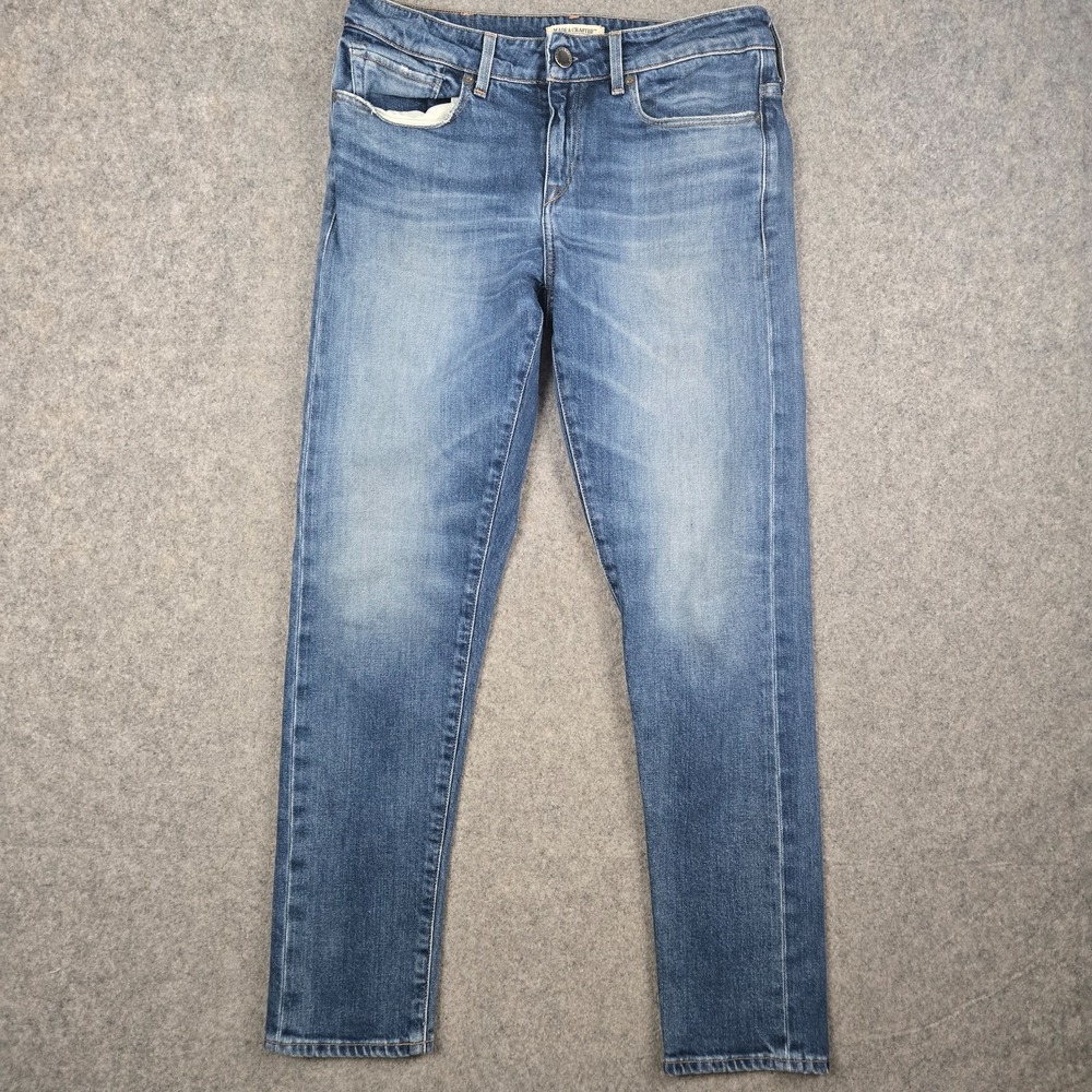 Levis Made & Crafted Jeans Womens 27x28 Blue Denim Marker Tapered Faded Preppy